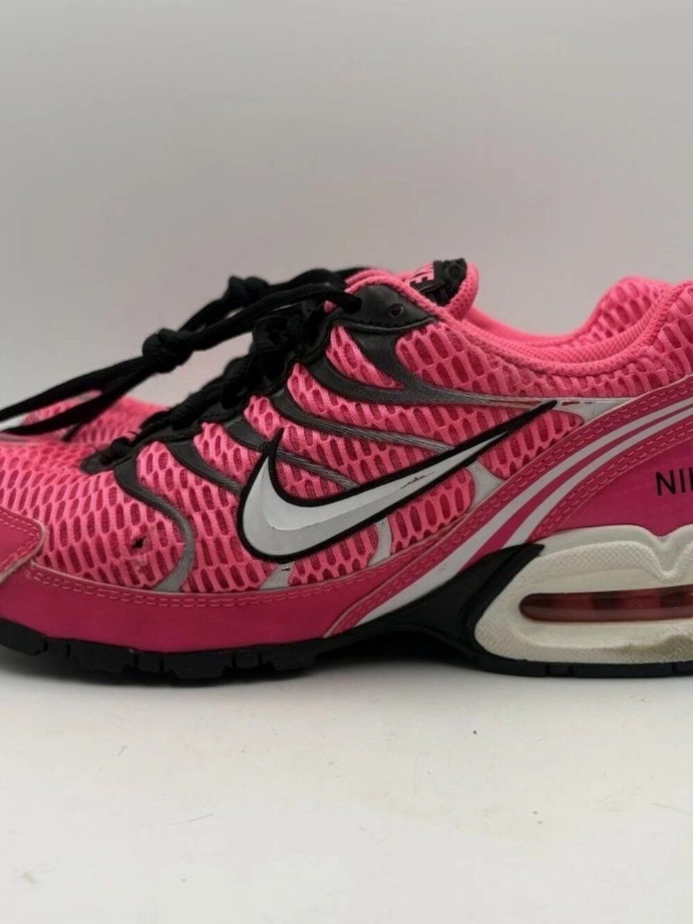 Nike Air Max Torch 4 Women's Size 8 Digital Pink Black Running 343851-610